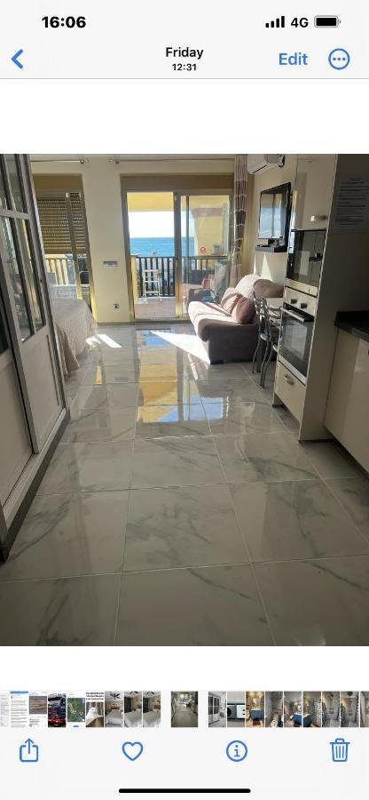 Beachfront Apartment - Sea Views - Marbella Kültér fotó